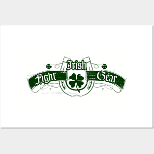 Irish Fight Gear - Horseshoe Posters and Art